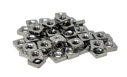 Generic M3nS - Thin M3 Square Nuts for PRUSA & Zaribo 3D Printers