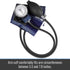 MABIS Precision Series Aneroid Sphygmomanometer Manual Blood Pressure Set, Infant Size, with Carrying Case