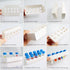 5ML Plastic Vials with Caps, Graduated Test Tubes, Silicone Seal for Fountain Pen Ink, Lab Sample Storage