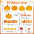 Fall Pumpkin Bulletin Board Set Decorations for Classroom Autumn 3D Thanksgiving Pumpkin Honeycomb Decor