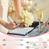 Whaline 24Pcs Retractable Ballpoint Pens for Bridal Shower, Wedding Games, Proposal Favors, Black Ink Floral Picture