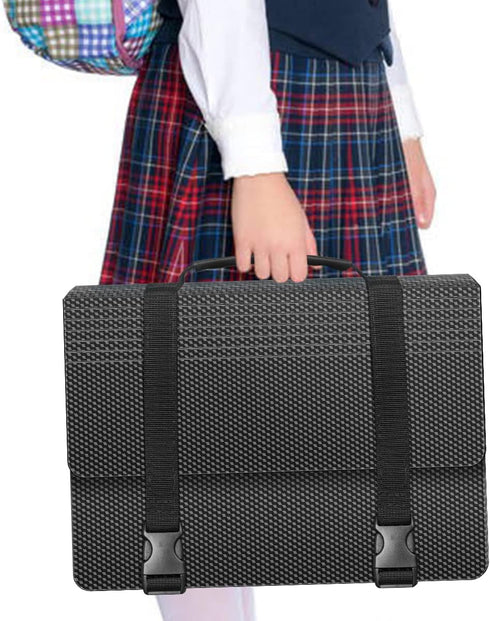 Expanding File Folders, 25 Pockets Accordion Organizer with Handle, Portable Filing Folder for A4/Letter Size, 2