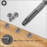 10PCS T30 Torx Head Screwdriver Bit Set, 3"/75mm with Quick Release Slot, S2 Steel Security Tools