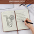 5.5x8.3 192 A5 (Brown*6) ZCZN Lined Journal Notebooks for Work, in, Pages, Hardcover Leather Journals for Writing