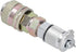 G1/8 Quick Coupling Connector Male Female Threaded Link for Hydraulic Pressure Test Point Adapter Set