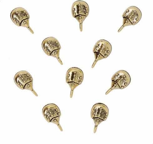 Horseshoe Crab Pushpins - Gold Finish