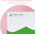 TERRATUTOR Aluminum Mouse Pad - Non-Slip Rubber Base with Micro Sand Blasting Alloy Surface, Rose Round