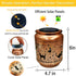 Neioaas Cat Solar Lantern - Waterproof Outdoor Hanging Lights, Perfect Cat Lover Gifts for Women & Men, Decorative