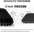 Helishy Tailbone Gel Seat Cushion for Long Sitting, Extra Thick Gel Cushion for Wheelchair Soft Chair Pads for Office