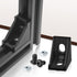 30 Set Black 2020 Series Aluminum Extrusion Profile Connector, Includes 1 Wrench, 30 Corner Brackets, 60 T-Slot Nuts &