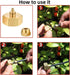 COSVMUF 3/4'' 1/4'' 3/4" 1/4" 2 4 US Standard Faucet Adapter, to Hose Adapter, Convert Female Hose Thread Bib