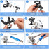 Zhengmy 12 Nozzle (109,213,313,413,515) Pcs Airless Paint Sprayer Gun with Guard Spray Tips and Airless Paint Spray Gun
