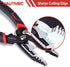 HAUTMEC Forged Wire Stripper Pliers 8", Compact Design, Multifunction Electrical Tool: Pliers, Stripper, Cable Cutter,