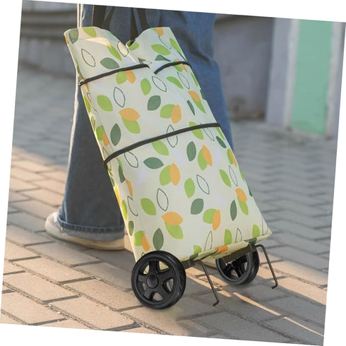 2pcs Replacement Rolling Cart Wheels for Shopping Trolley Lightweight Utility Cart Wheels with Climbing Design for Easy
