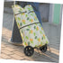 2pcs Replacement Rolling Cart Wheels for Shopping Trolley Lightweight Utility Cart Wheels with Climbing Design for Easy