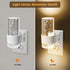 2 Pack 0-100 3000K LED Night Lights Plug into Wall, Plug in Night Light with LM Adjustable Brightness, Dusk to Dawn