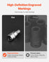 Set, 60-Piece T6-T70, TT6-TT70, TP8-TP60, E4-E24, S2 1/4 3/8 1/2 VEVOR Torx Bit Socket and External Torx Socket Alloy