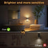 Wall,2 Pack 3000K/4000k/5000K Light,Dimmable L LOHAS LED Night Light, Bubble Night Lights Plug into Adjustable Color