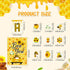 Harloon 54 Pcs Bee Classroom Decorations - Summer Motivational Posters and Inspirational Wall Arts for Teachers