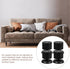 4pcs 6cm Zerodeko Adjustable Stainless Steel Cabinet Legs Furniture Leg Risers Thick Hairpin Metal Table Feet for Sofa