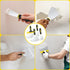 DEKEones 4PCS Putty Knife Set, Stainless Steel Scraper Paint Tool for Drywall Repair and Wallpaper Removal