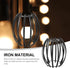 6.29X5.51X5.51 Inch GANAZONO Geometric Pendant Light Shade Hollowed Metal Lampshade Modern Hanging Lampshade Cover