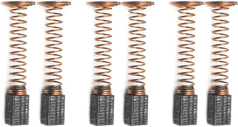 90930-05 Motor Carbon Brush for Dremel 100, 200, 285, 300, 395, 410, 595 (Type 4, 5 & 6), 6 PCS