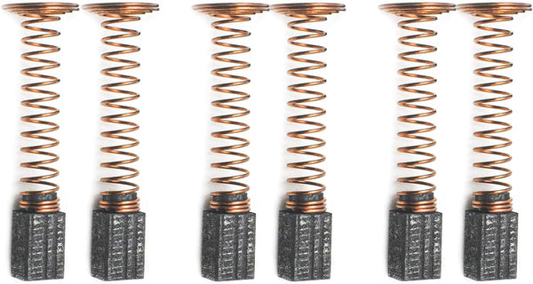 90930-05 Motor Carbon Brush for Dremel 100, 200, 285, 300, 395, 410, 595 (Type 4, 5 & 6), 6 PCS