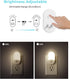 5000K 4 Pack L LOHAS LED Motion Sensor Night Light Plug in, Motion Activated Night Light, Daylight White, Night Lights