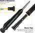 Hiboom Solid Carpenter Pencil Set with 7 Refills and Built-in Sharpener for Woodworking and Design