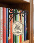 5 Sonloka Book Nook Tavern Signs, PCS Wood Bookshelf Dividers, Medieval Style Book Nook for Bookshelf Decor, Home