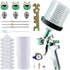 Paint Sprayer with Paint Mixing Quick Cup, HVLP Spray Paint Gun Kit