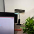 Ludapp 180 Indoor Clip-On Security Mirror Convex Partition Mirror for Personal Safety and Security Desktop Rearview