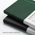 RETTACY Journaling Notebooks 2-Pack, A5 College Ruled, 192 Numbered Pages, 100 GSM Acid-Free Paper, Leather Hardcover,