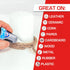 Loctite Super Glue Gel Control, Clear, 0.14 fl oz Bottle, 6 Pack - Superglue for Crafts, Plastic, Wood, Metal, Quick Dry
