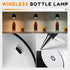 Neioaas Lamp,3 Dimming Wireless Wine Bottle Color Light Metal Wine Bottle Light,Rechargeable Waterproof Bottle Touch