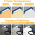 LED Neck Reading Light and Crafting Lamp with Black Storage Case, Ideal for Book Lovers, Readers, Crafters and Outdoor