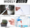 20 Pack 1ml Syringe for Liquid, 1cc Plastic Small Syringes for Scientific Labs, Non-Sterile, No Needle