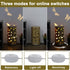 Butterfly Night Light - USB Table Lamp with Rotating Projection, Portable Bedside Light for Bedroom, Coffee Shop, Gifts