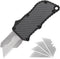 TOPS HOME Utility Knife Box Cutter, Pocket Knife, Change Blade Razor Knife,