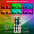 130ft (2 65.6ft) 44Keys CHARKEE LED Strip Lights Rolls of Ultra Long RGB Color Changing LED Light Strips Kit