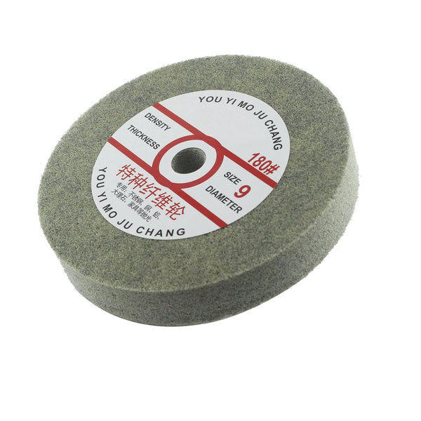 6''x1'' Nylon Fiber Buffing Wheel - 5/8 Inch Arbor Hole Aluminum Polishing Discs