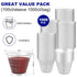 ReliMedPro pack 1000, 1 oz (30ml) disposable medicine cups graduated, bulk of small plastic measuring cup for liquid