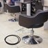 45cm Salon Chair Ring Gasket Replacement Rubber Base Floor Protector Silicone Chair Leg Pad for Hair Stylist Salon
