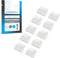 Litcessory 6-Pin to Cut-End Connector for Philips Hue Lightstrip Plus, 10 Pack, White