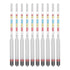 10Pcs 3 Wine Making Meter Home Brewing Beer Hydrometer Test Jar Scales Kit Household Supplies