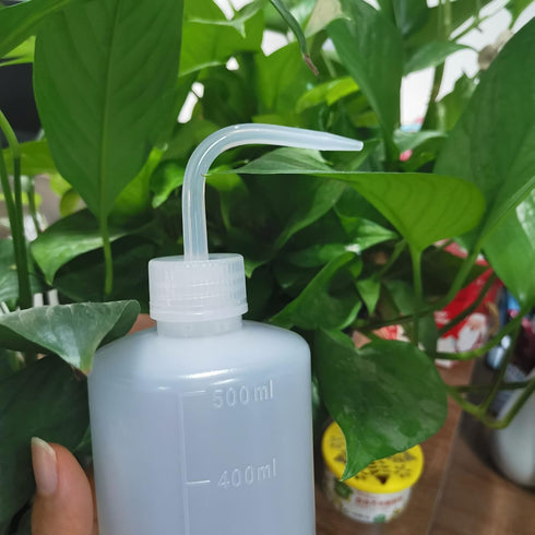 Valchoose 250ml 500ml Plastic Wash Bottle - Medical Squeeze LDPE Succulent Watering Bottle, 2PACK