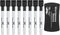Mr. Pen Magnetic Dry Erase Markers, 8 Pack with 1 Eraser, Fine Tip Black Dry Erase Markers with Magnet