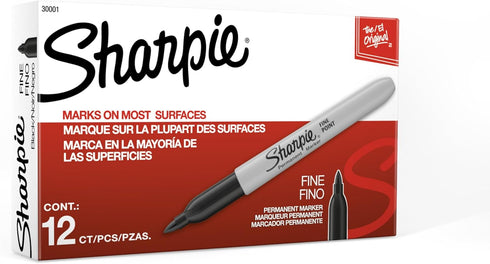 Sharpie Permanent Markers Set Quick Drying And Fade Resistant Fine Point Marker