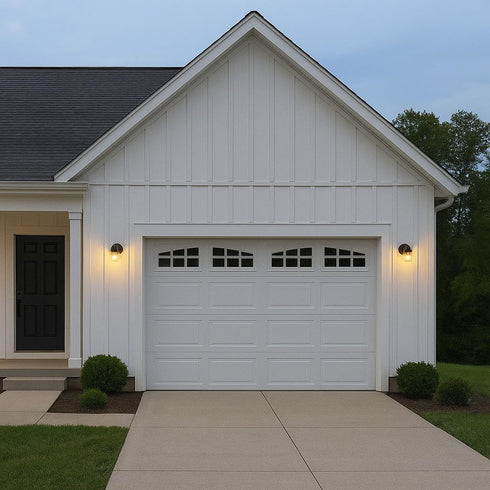 1 7.5 4.5 5.25 60W 505198 Design House Jelly Jar Light Wall Light, Oil Rubbed Bronze, Outdoor Downlight, Clear Glass